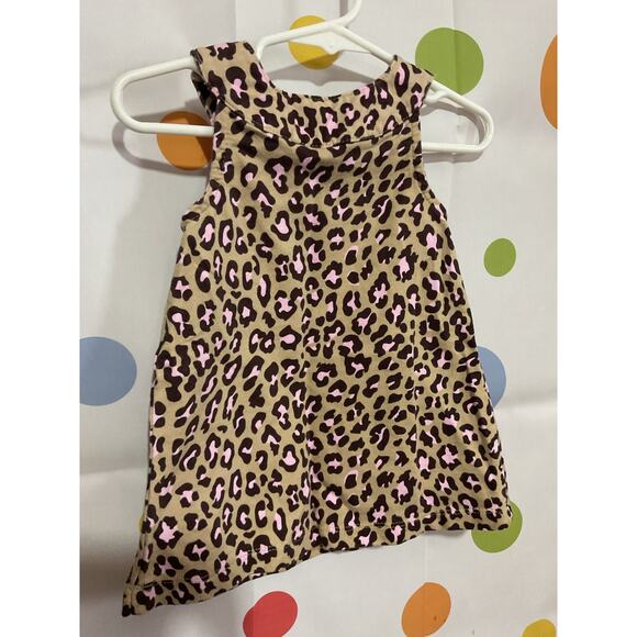 Carter’s Baby Girl Leopard Jumper Dress 9 Months - Picture 6 of 12